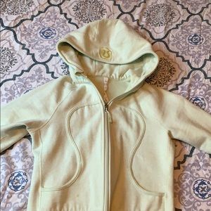 Mint green Lulu lemon hoodie, size 8